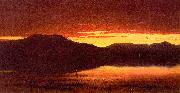Sanford Robinson Gifford Twilight at Mt Merino USA oil painting artist